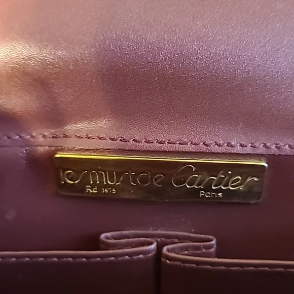 Authentic Cartier Les Must De crossbody bag - Picture 8 of 10